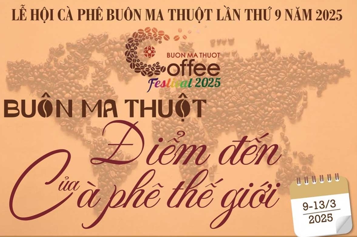 Chương trình Tour du lịch phục vụ Lễ hội Cà phê Buôn Ma Thuột lần thứ 9 năm 2025