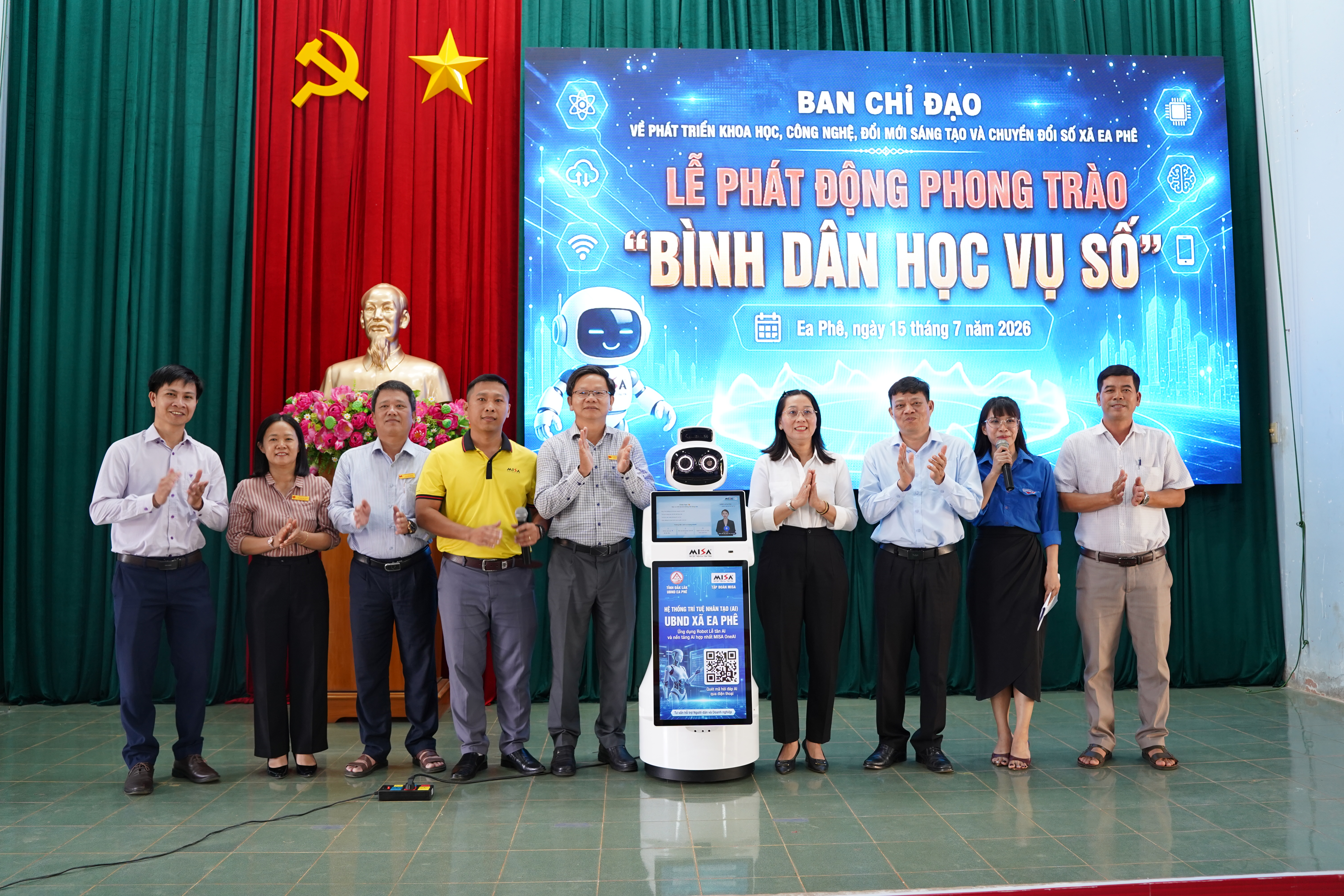 XÃ EA PHÊ PHÁT ĐỘNG PHONG TRÀO "BÌNH DÂN HỌC VỤ SỐ" NĂM 2026